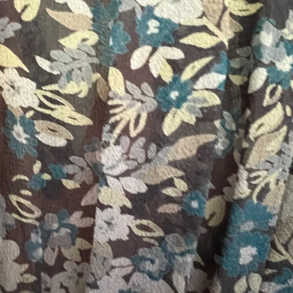 Joie woman silk floral print wrap sleeveless blouse - Picture 5 of 8